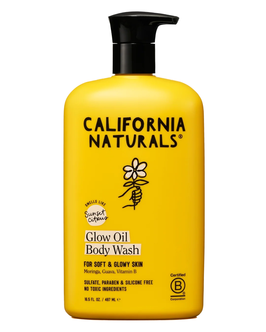 Glow Oil Body Wash bottle