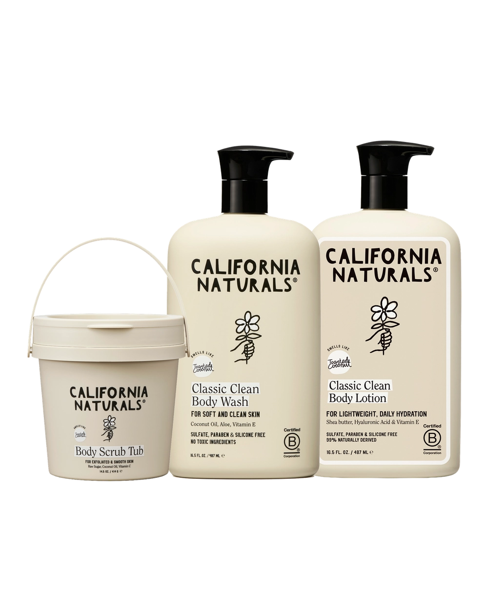 Toasted Coconut Body Trio